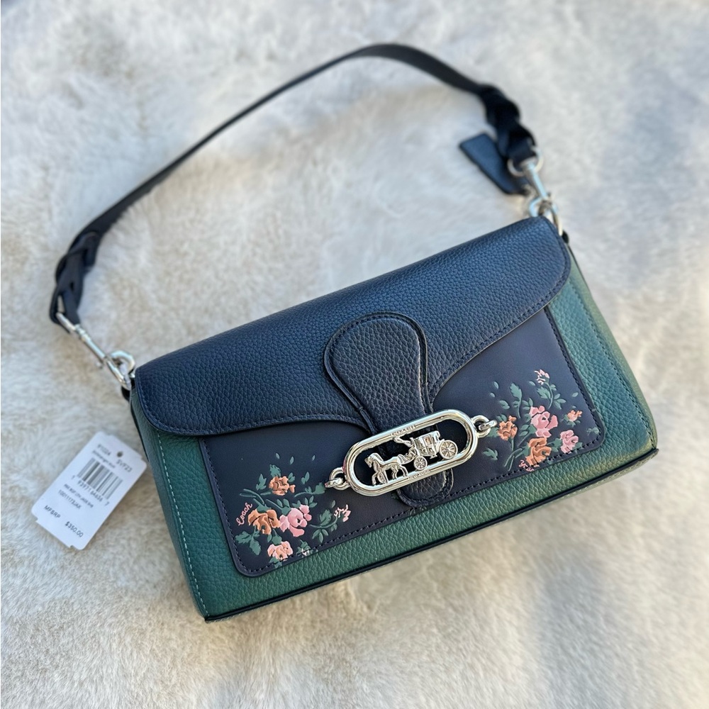 Coach Jade Bag 91024 Bouquet Flowers